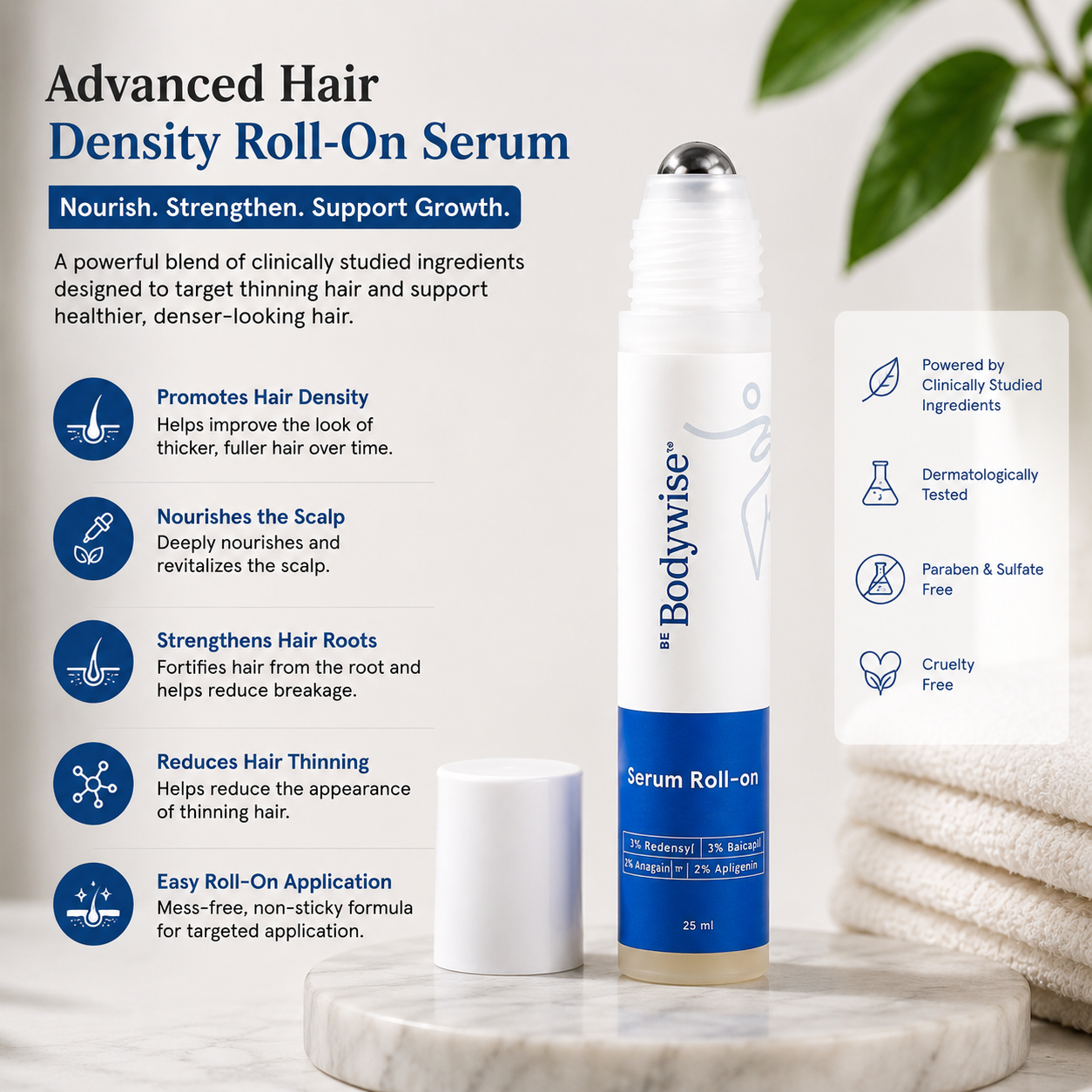 Revival Roll-On Serum – Root-Deep Recovery for Damaged, Thinning Hair