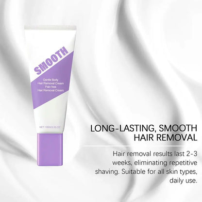 Smoothing Gentle Body Hair Removal Cream Set Pain Free Gentle Delicate Portable Armpit Leg Arm Lip Hair Aloe Vera Removal Cream
